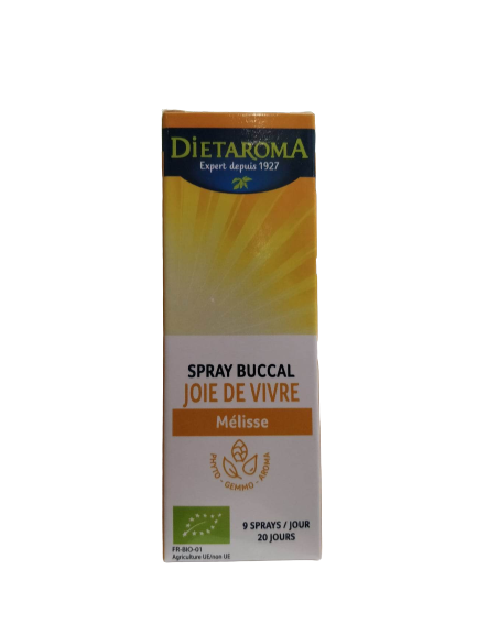 Spray buccal joie de vivre à la Mélisse-30ml-Dietaroma