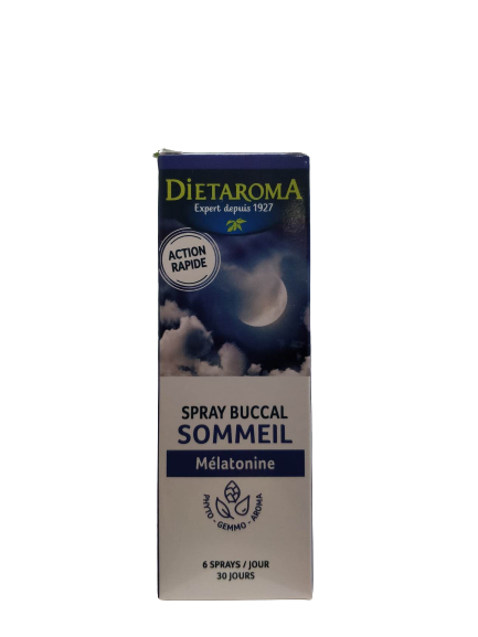 Spray buccal sommeil à la mélatonine-30ml-Dietaroma