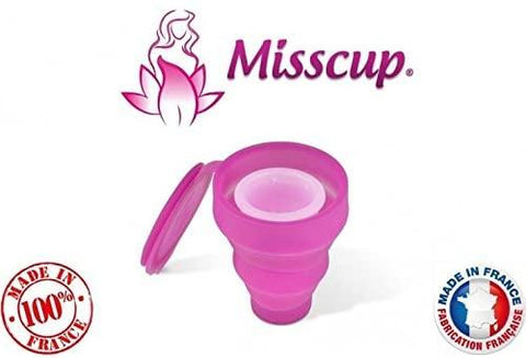 Stérilisateur cup menstruelle et Boîte de rangement-Misscup - Boutique Pleine-Forme 