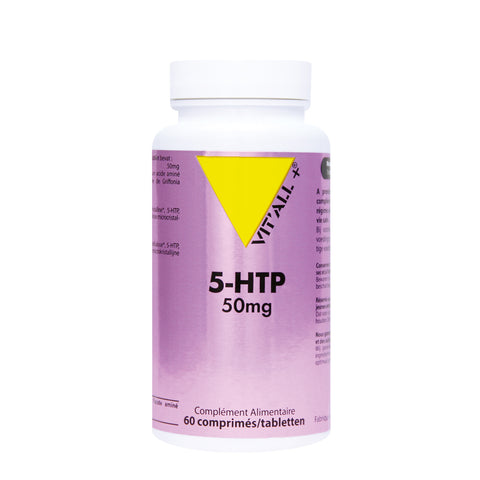 5-HTP extracted from Griffonia 50 mg-30-capsules-Vit'all+