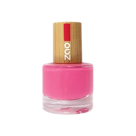 Vernis à ongles Bio - 657 Rose Fuschia- 8 ml - Zao Make-up - Boutique Pleine-Forme 
