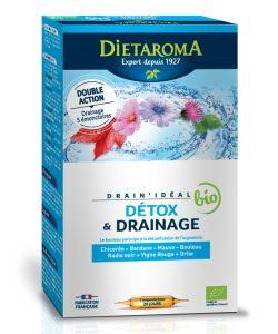 Drain'idéal Bio- 20 ampoules-Dietaroma - Boutique Pleine-Forme 