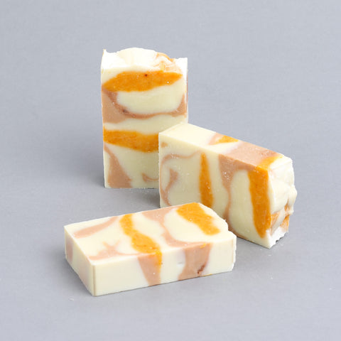 solid soap-geranium-Tangerine100g-The soap mill