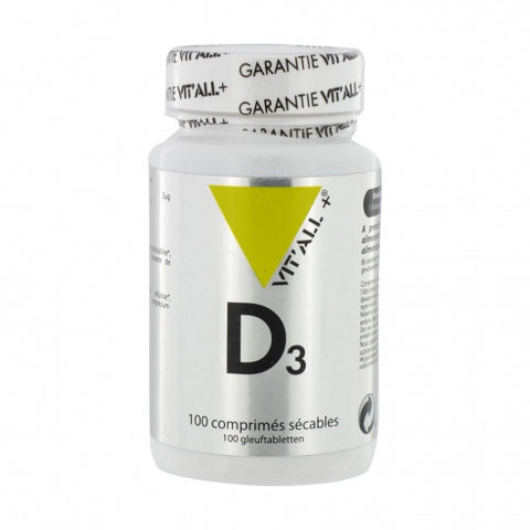 Vitamine D3 20 µg - 250 comprimés-Vit'all+ - [shop_name1. Phytospagyrie N°15  Stimulant physique et mental -300ml-Vecteur energy]