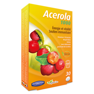 Acérola 1000-Vitamine C naturelle-Orthonat