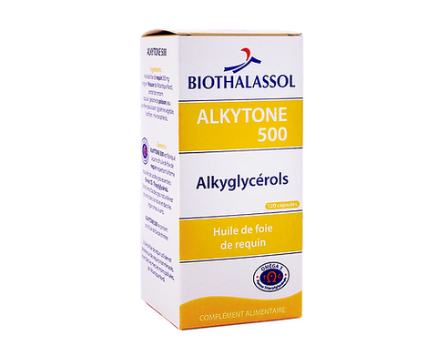 Alkytone 500-Aceite de hígado de tiburón-120 cápsulas-Biothalassol