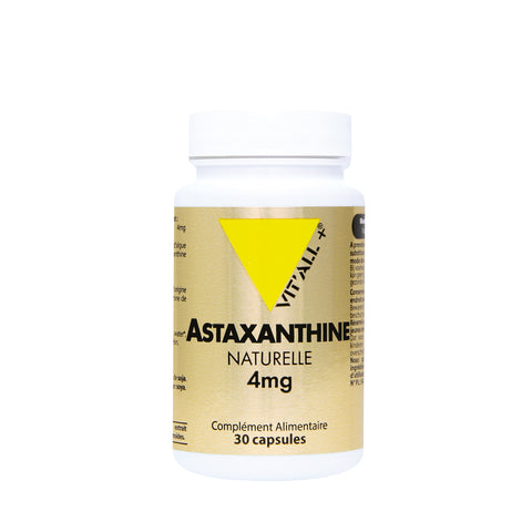 Astaxantina natural - 4mg - 30 cápsulas - Vit'all+