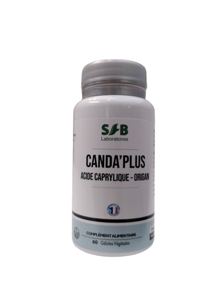Canda'plus - Ácido caprílico y Orégano - 60 cápsulas - Sfb