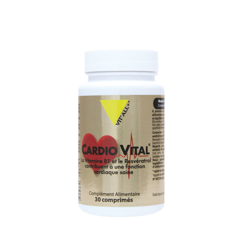Cardio vital - 30 comprimidos - Vit'all+