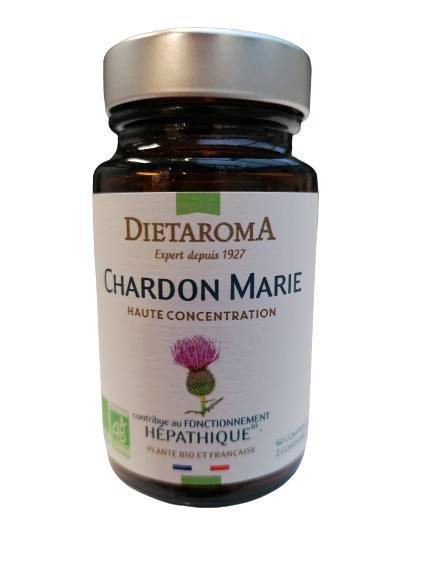Chardon Marie haute concentration-60 comprimés-Dietaroma