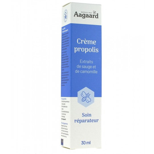 Crème réparatrice à la propolis-30 ml-Aagaard