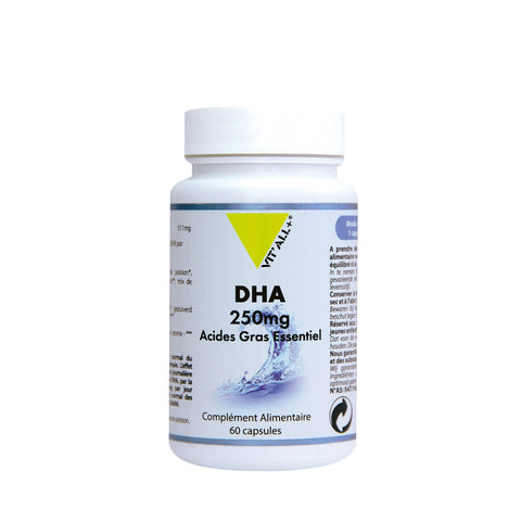 DHA 250mg-60 cápsulas-Vit'all+