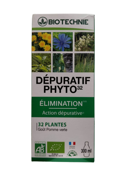 Phyto depurative 32 plants-300ml-Biotechnie