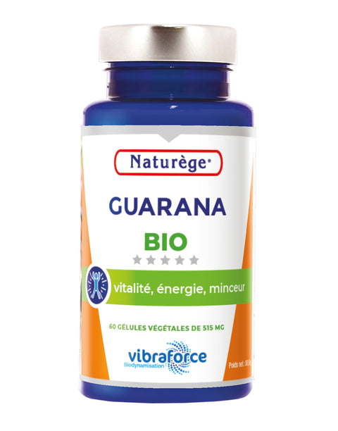 GUARANA organic-60 capsules-Naturège