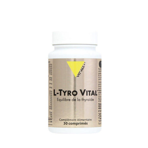 L-Tyro Vital- 30 comprimés-Vit'all+