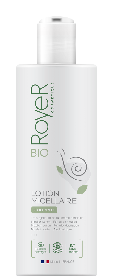 Micellar lotion with snail slime-200ml-Royer cosmetic
