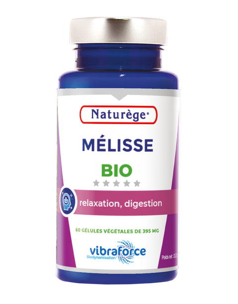 MELISSE Bio-60 capsules-Naturège