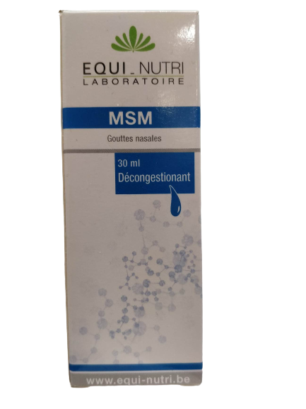 MSM gouttes nasales-30ml-Equi-Nutri