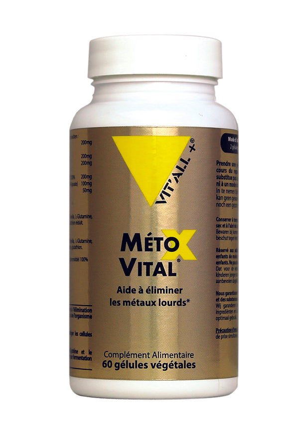 Métox vital-60 gélules végétales-Vit'all+