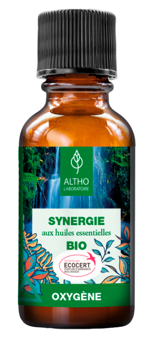 Oxígeno-Sinergia de aceites esenciales orgánicos-30ml-Altho