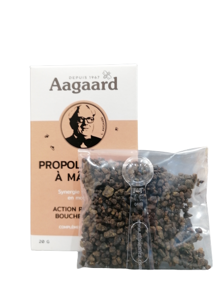Raw propolis to chew organic-20g-Aagaard