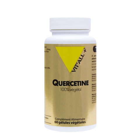 Quercetin 350mg- 60 or 120 vegetable capsules-Vit'all+
