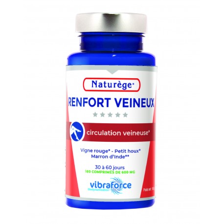 Refuerzo venoso-180 comprimidos-Naturège