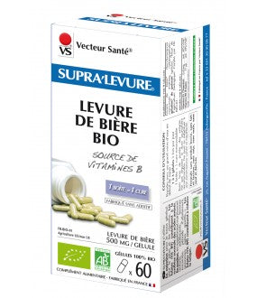 SUPRA'LEVURE ORGANIC - 60 cápsulas - Vector de Salud