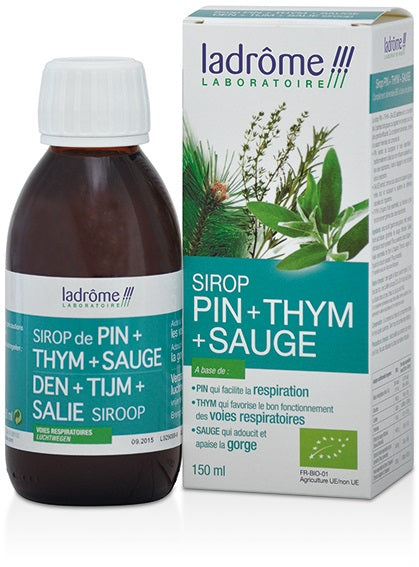 Pine Thyme Sage Syrup-150 ml-Ladrôme