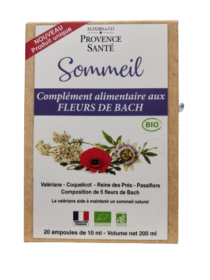 Sommeil-Fleurs de Bach et plantes-20Ampoules-Elixir&Co
