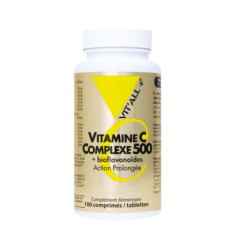 Vitamina C Ester 500-50 o 100 comprimidos-Vit'all+