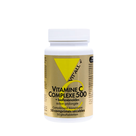 Vitamine C Ester 500-50 ou 100 comprimés-Vit'all+