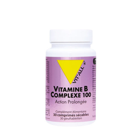 Complejo Vitamina B 100-30 comprimidos-Vit'all+