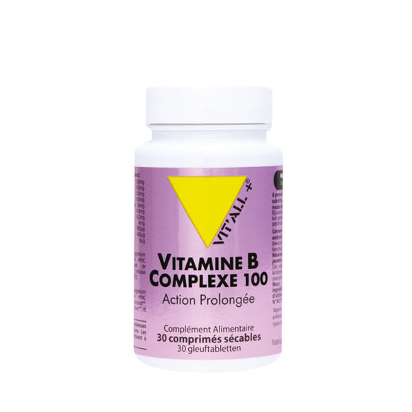 Vitamine B Complexe 100-30 comprimés-Vit'all+