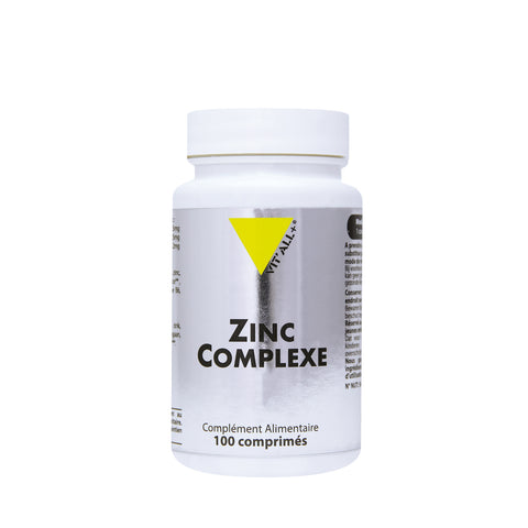 Zinc Complexe-100 comprimés-Vit'all+