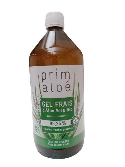 Organic Aloe Vera Drinking Gel-1L -Prim Aloe