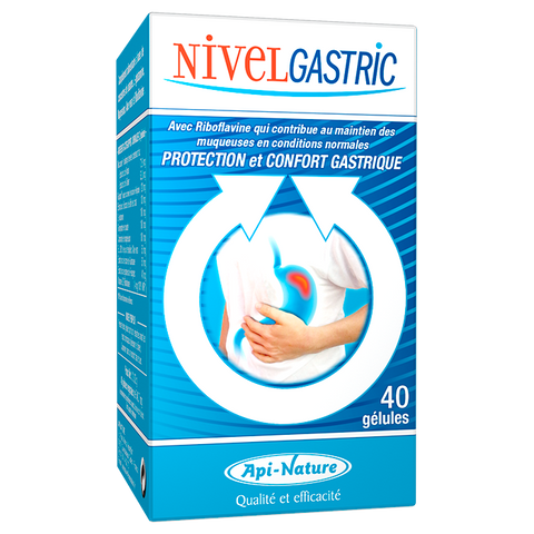 Nivel Gastric-40 cápsulas-Api naturaleza