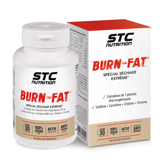 BURN FAT-séchage extrême-120 gélules-STC Nutrition