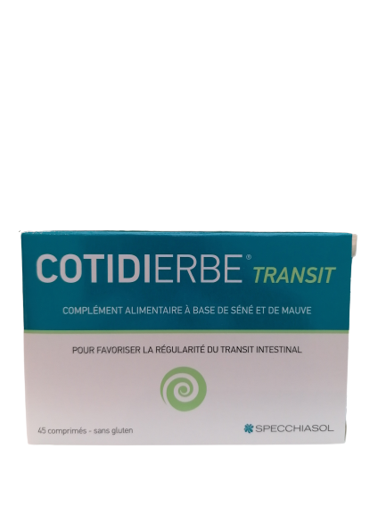 Cotidierbe transit - 45 comprimidos - Specchiasol