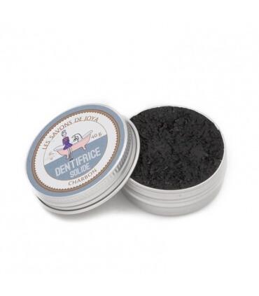 Dentifrice solide au charbon-40g-Les savons de joya - Boutique Pleine-Forme 