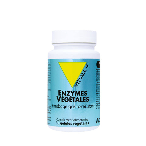 Enzymes végétales- 30 gélules-Vit'all+