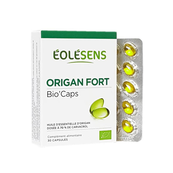 Origan fort-30 capsules d'huile essentielle d'origan-Eolesens