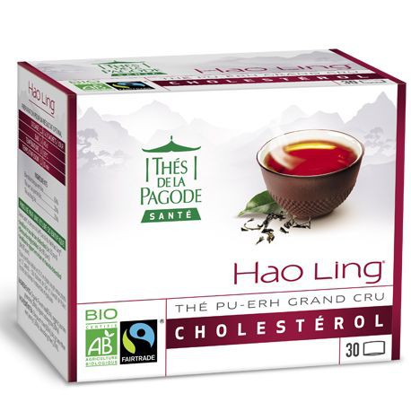 Thé Hao Ling Bio-30 sachets-Thés de la Pagode