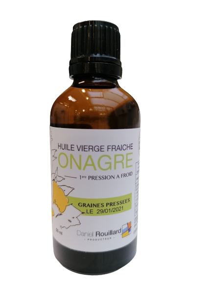 Aceite de onagra virgen fresco-50ml-Daniel Rouillard