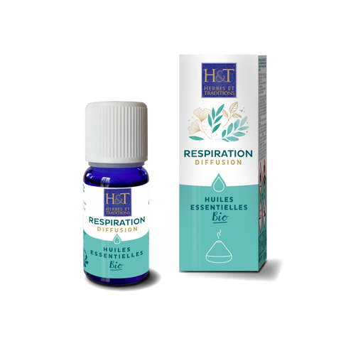 Synergy of essential oils to diffuse-breathing-10ml-Herbes et Traditions