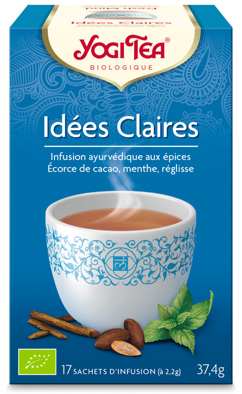 Infusión Ideas Claras Bio-17 sobres-Yogi Tea