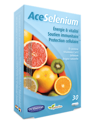 Ace Selenium- 30 gélules-Orthonat - Boutique Pleine-Forme 