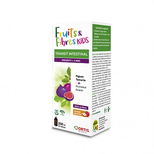 Fruits & Fibres Kids Sirop - 250 ml-Ortis - [shop_name1. Phytospagyrie N°15  Stimulant physique et mental -300ml-Vecteur energy]