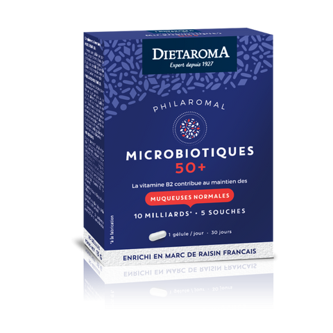 Philaromal microbiotiques 50+-30 gélules-Dietaroma