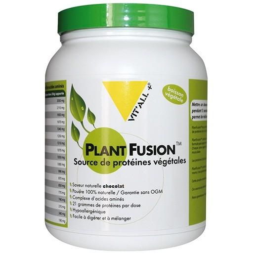 Plant Fusion Proteines Saveur vanille - 450 g-Vit'all+ - Boutique Pleine-Forme 